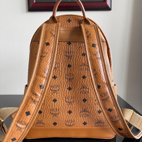 MCM Backpack - Color: Gognac - w/Dust Bag main image 9